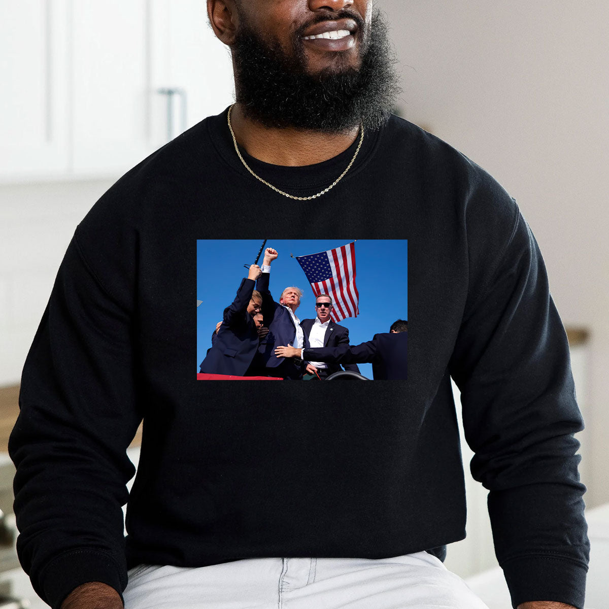 „Niemals aufgeben“-Shirt, „Kämpfe für Amerika“-T-Shirt, „Kundgebung 2024“-Shirt & Hoodie