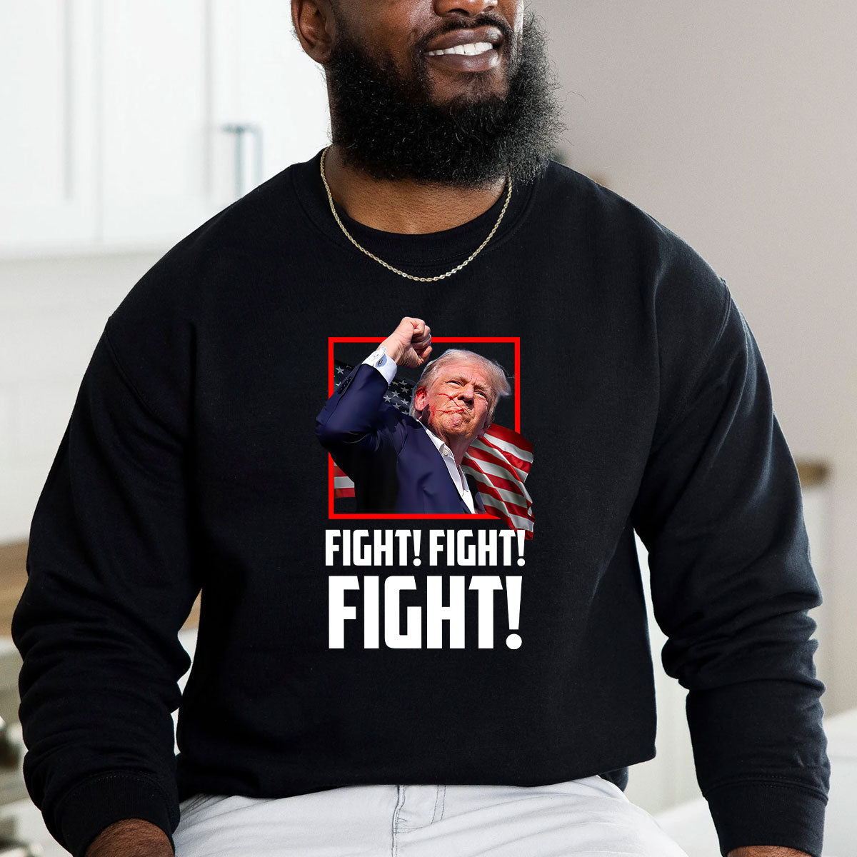„You Missed“-Shirt, „Fight Fight Fight“-T-Shirt, „2024 Rally“-Shirt & Hoodie