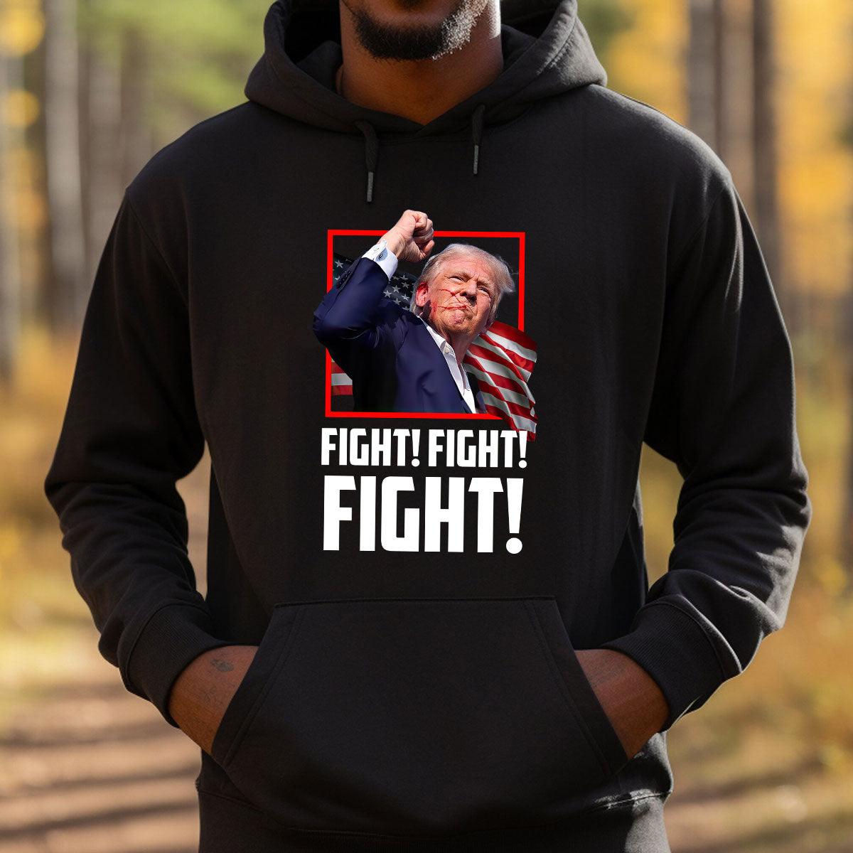 „You Missed“-Shirt, „Fight Fight Fight“-T-Shirt, „2024 Rally“-Shirt & Hoodie