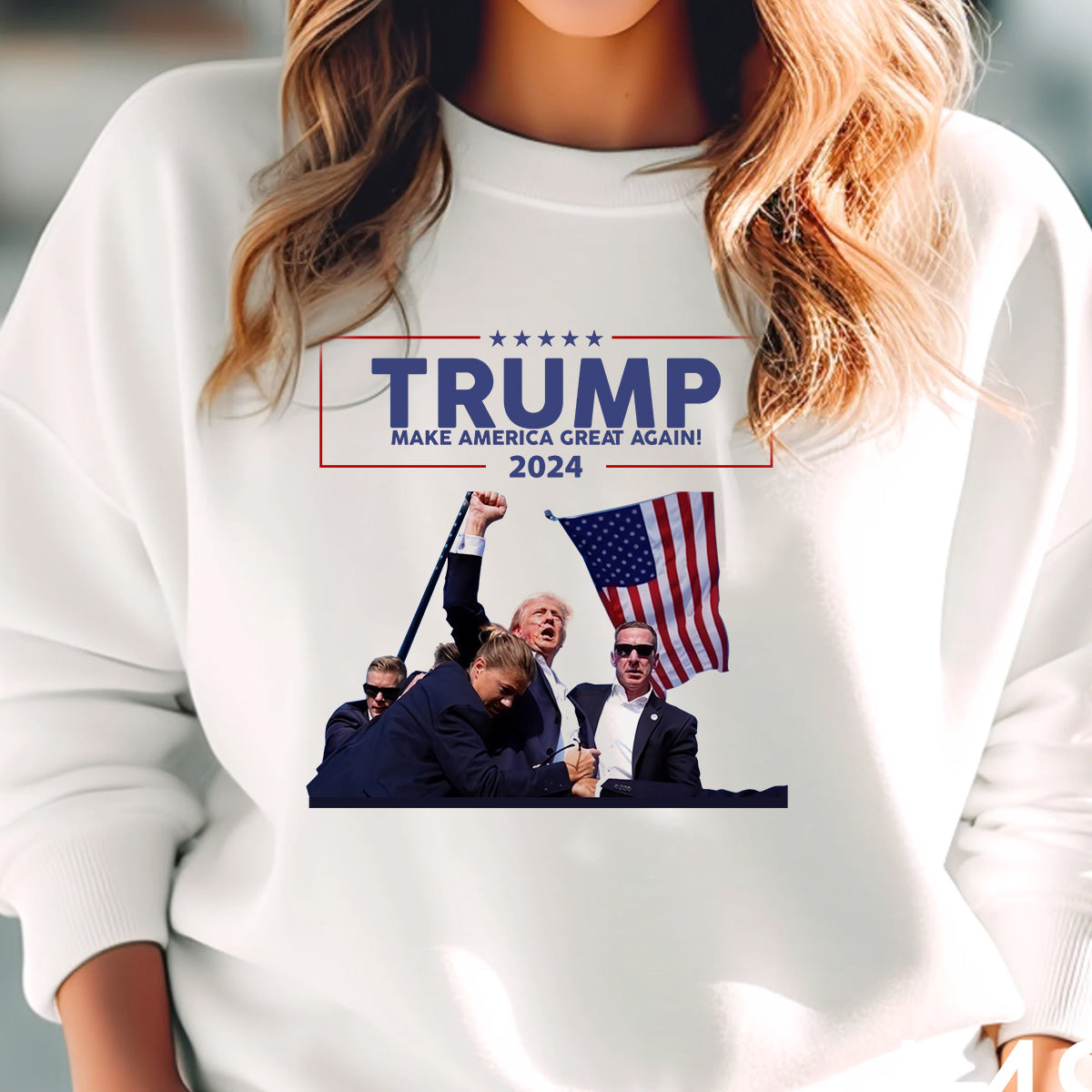 T-shirt « Unis nous sommes forts », T-shirt « Jamais de reddition », T-shirt « Luttons pour l’Amérique », T-shirt « Rassemblement 2024 », T-shirt et sweat à capuche « Luttons, Lutons, Lutons »
