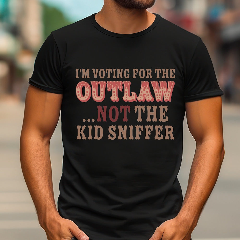 Ich wähle den Outlaw, nicht den Kinderschnüffler – T-Shirt & Hoodie