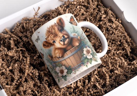 Mug Vache des Highlands Bébé 0624