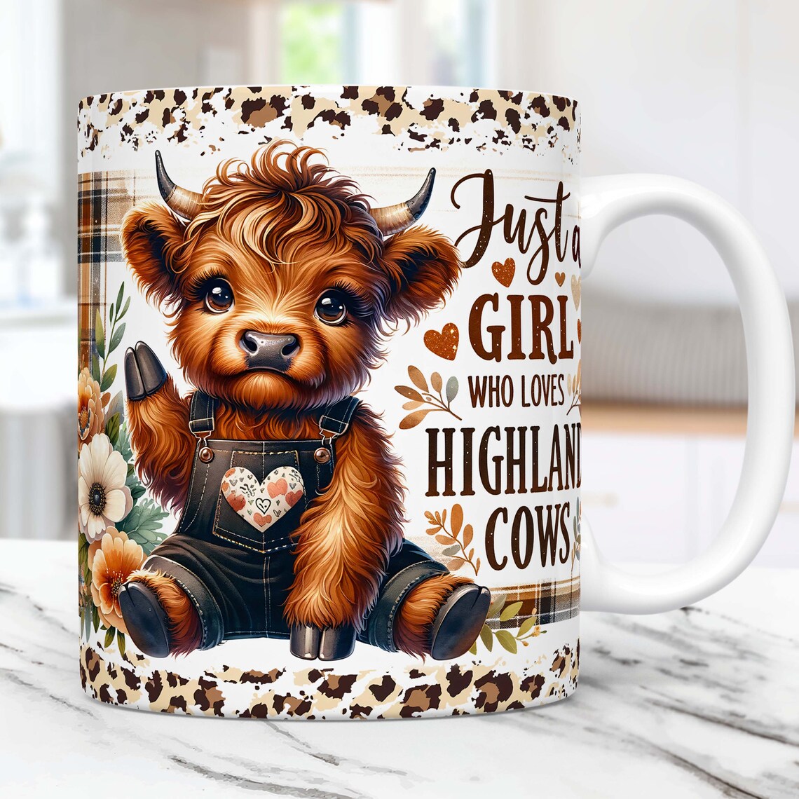 Mug Vache des Highlands Bébé 0624