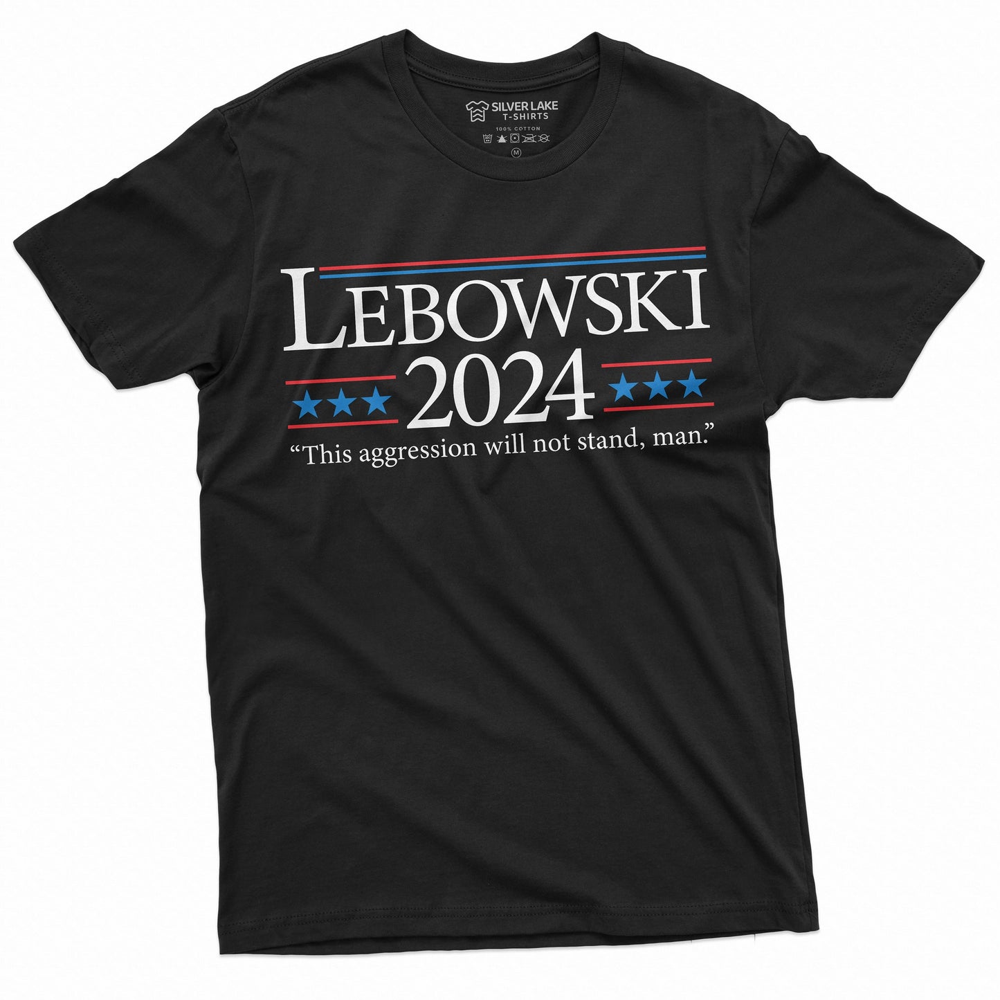 Lebowski-Shirt für Herren (2024) – Lustiges Lebowski-Zitat – US-Politik-Shirt (Wahl 2024) – Vom Film inspiriertes Popkultur-T-Shirt – Politische Shirts – T-Shirt & Hoodie