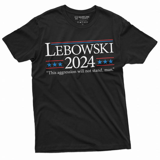 Lebowski-Shirt für Herren (2024) – Lustiges Lebowski-Zitat – US-Politik-Shirt (Wahl 2024) – Vom Film inspiriertes Popkultur-T-Shirt – Politische Shirts – T-Shirt & Hoodie