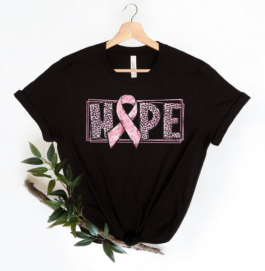Hope Shirt, Breast Cancer Ribbon Shirt Breast Cancer Awareness T-shirt & Hoodie 0924