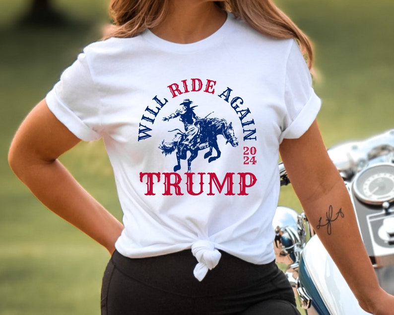 Trump 2024 Shirt, Take America Back Shirt, Country Western Trump Cowboy Proud Conservative, President Trump, America 4th July Shirt T-Shirt & Hoodie