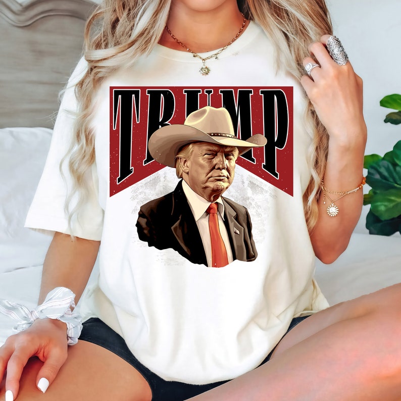 Cowboy Trump T-Shirt & Hoodie 0924