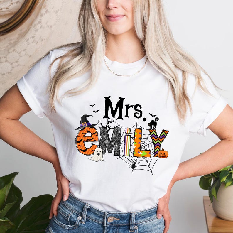 T-shirt et sweat à capuche Halloween pour enseignants 0924