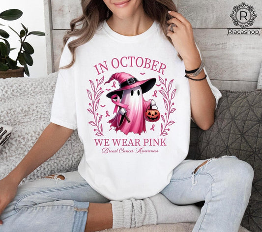 En octobre, on porte du rose - Sensibilisation au cancer du sein T-shirt et sweat-shirt 0924