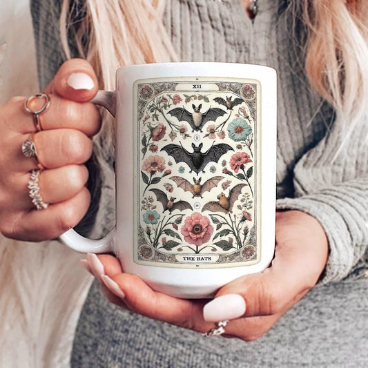 Bats Tarot Halloween Halloween Mug 0924