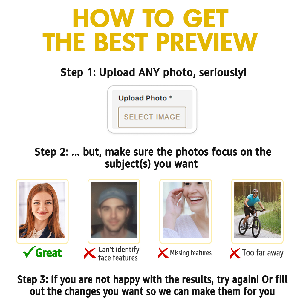 Custom From Any Photo - Personalized Couple Custom Shaped Acrylic Plaque