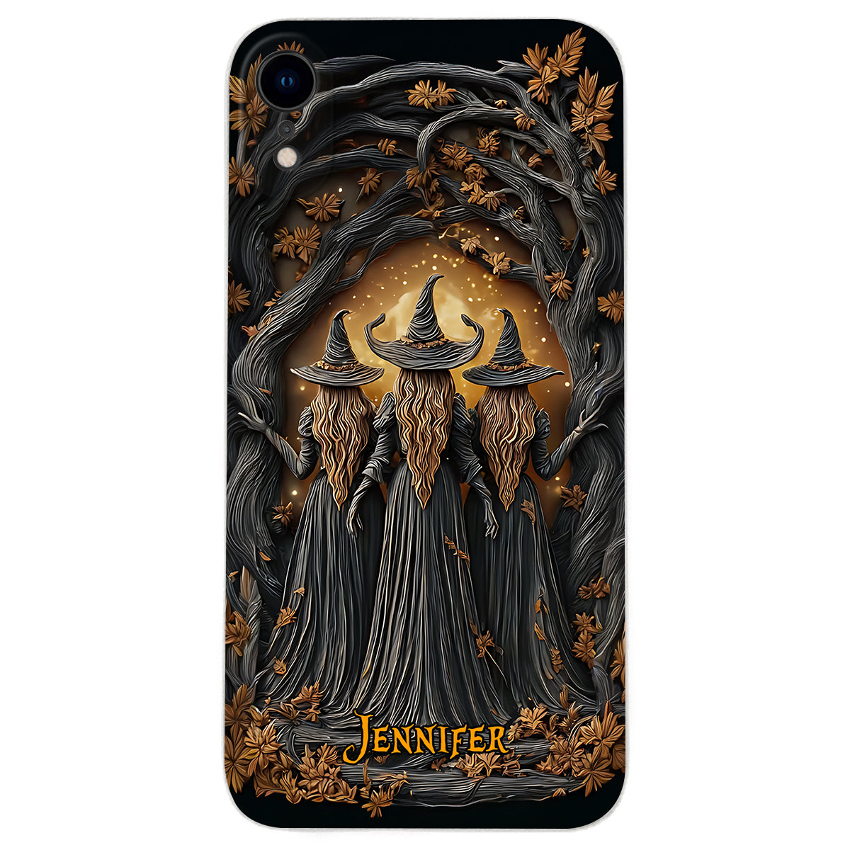 Best Witches - Personalized Witch Leather Phone Case