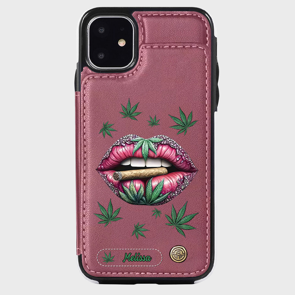 Get High - Personalized Weed Wallet Phone Case