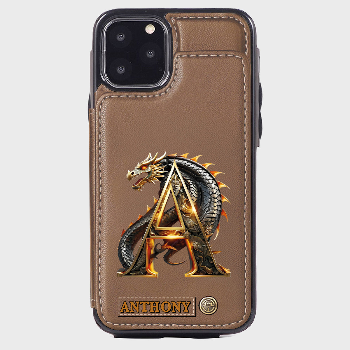 Love Dragons - Personalized Dragon Wallet Phone Case