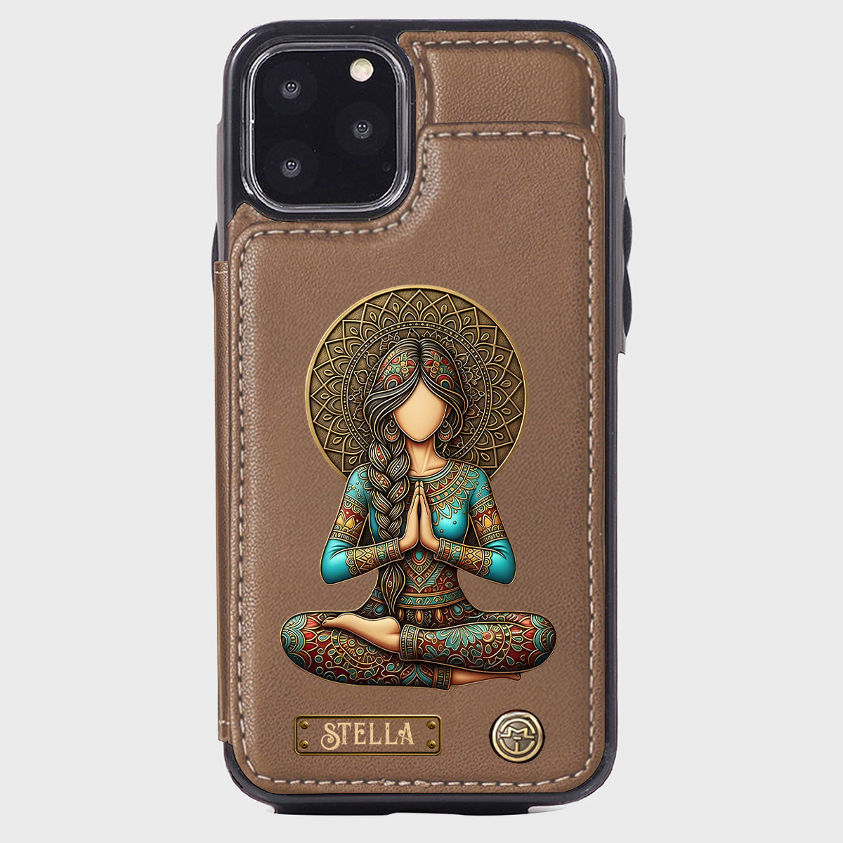 Lose Your Mind Find Your Soul - Personalized Yoga Wallet Phone Case