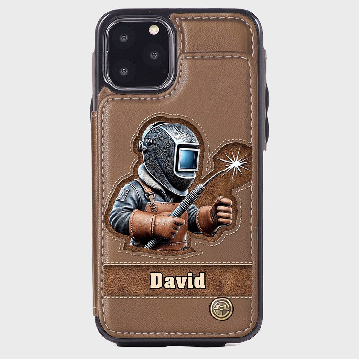 Aus Starken werden Schweißer – Personalisierte Handyhülle mit Schweißer-Motiv