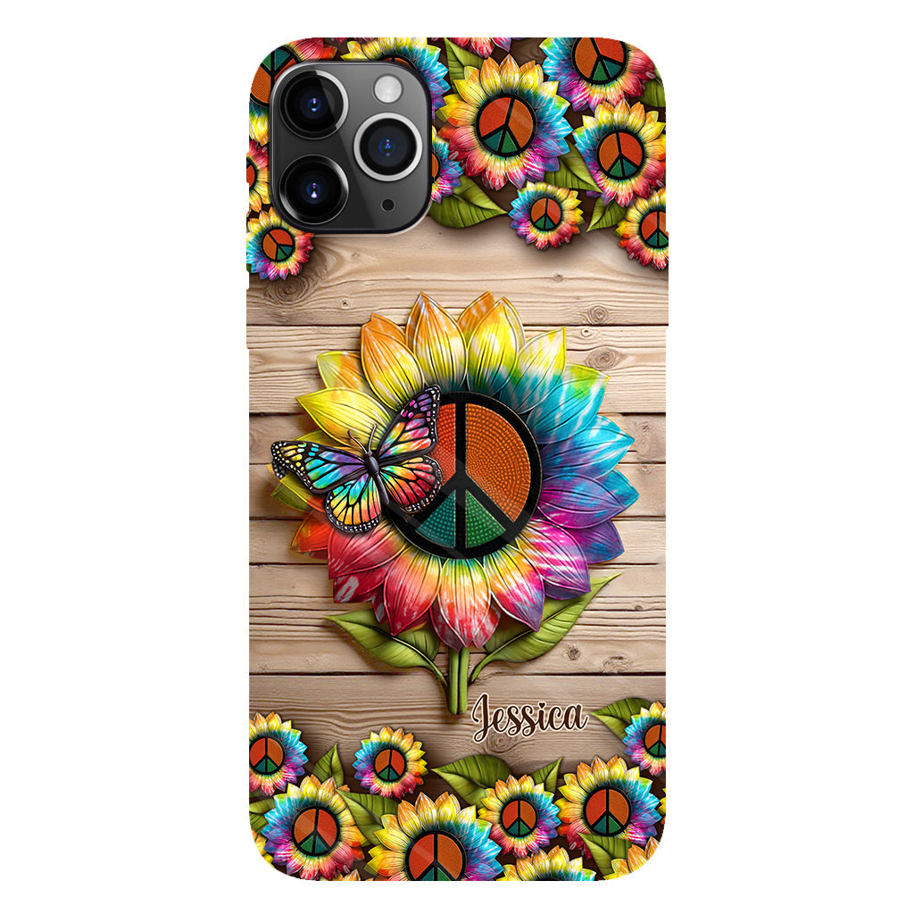 Hippie Soul - Personalized Hippie Full Print Phone Case