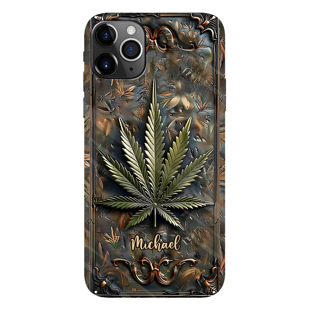 High Life - Coque de téléphone personnalisée avec impression intégrale sur le thème du cannabis