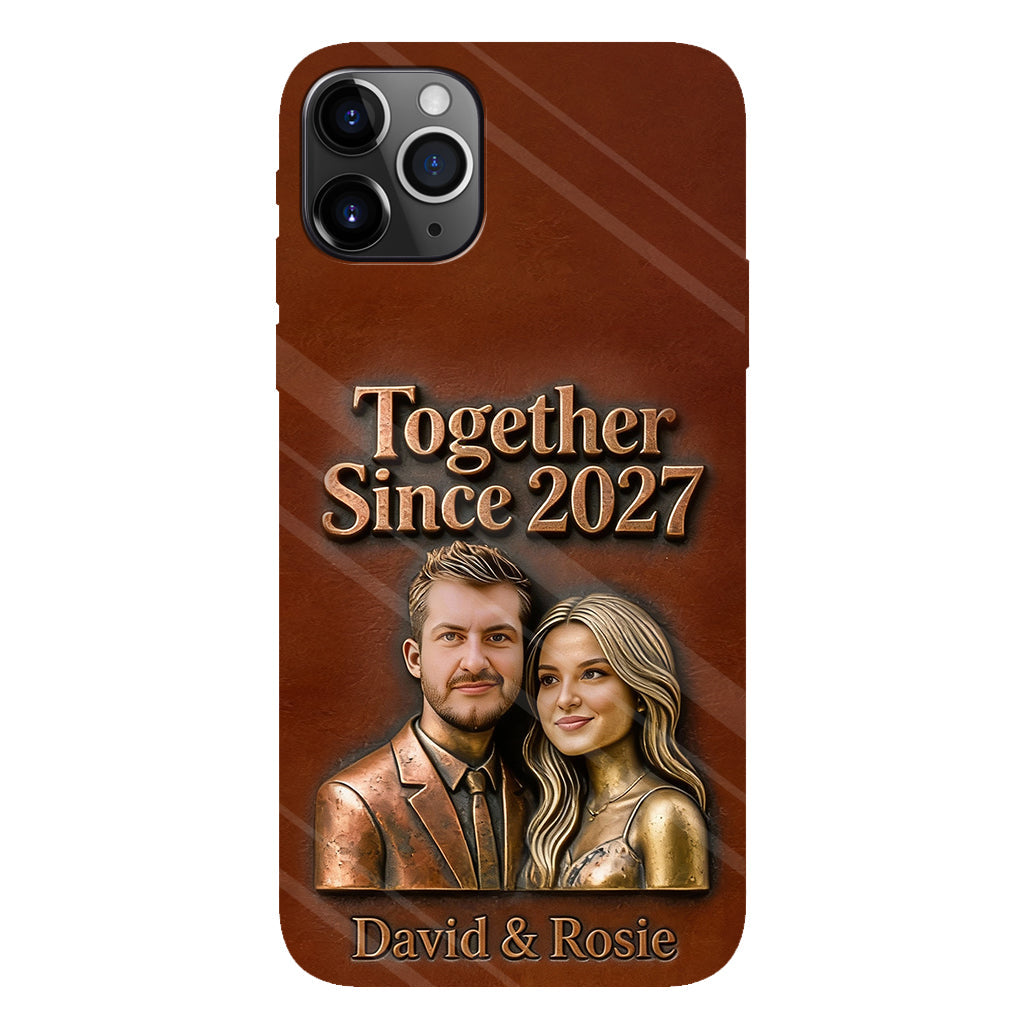 Together Since Custom Any Photo - Personalized Couple Full Print Phone Case