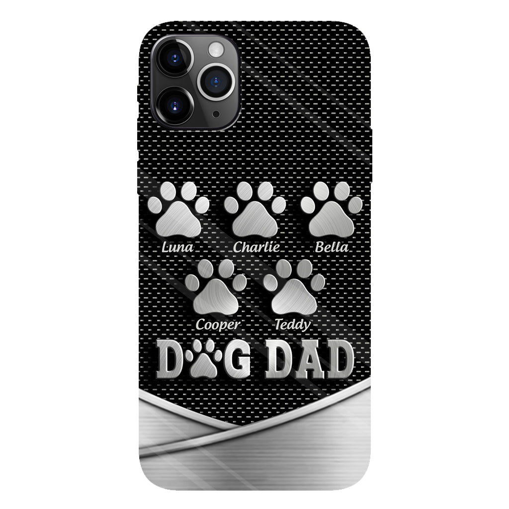 Papa de chien - Coque de téléphone personnalisée avec imprimé intégral de chien