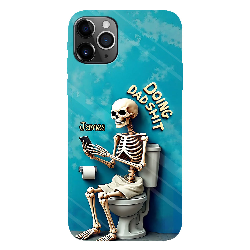 Doing Dad Shit - Personalized Father Full Print Phone Case