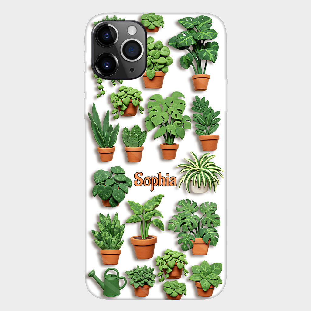 J'ai vraiment besoin de toutes ces plantes - Coque de téléphone personnalisée avec impression intégrale sur le thème du jardinage