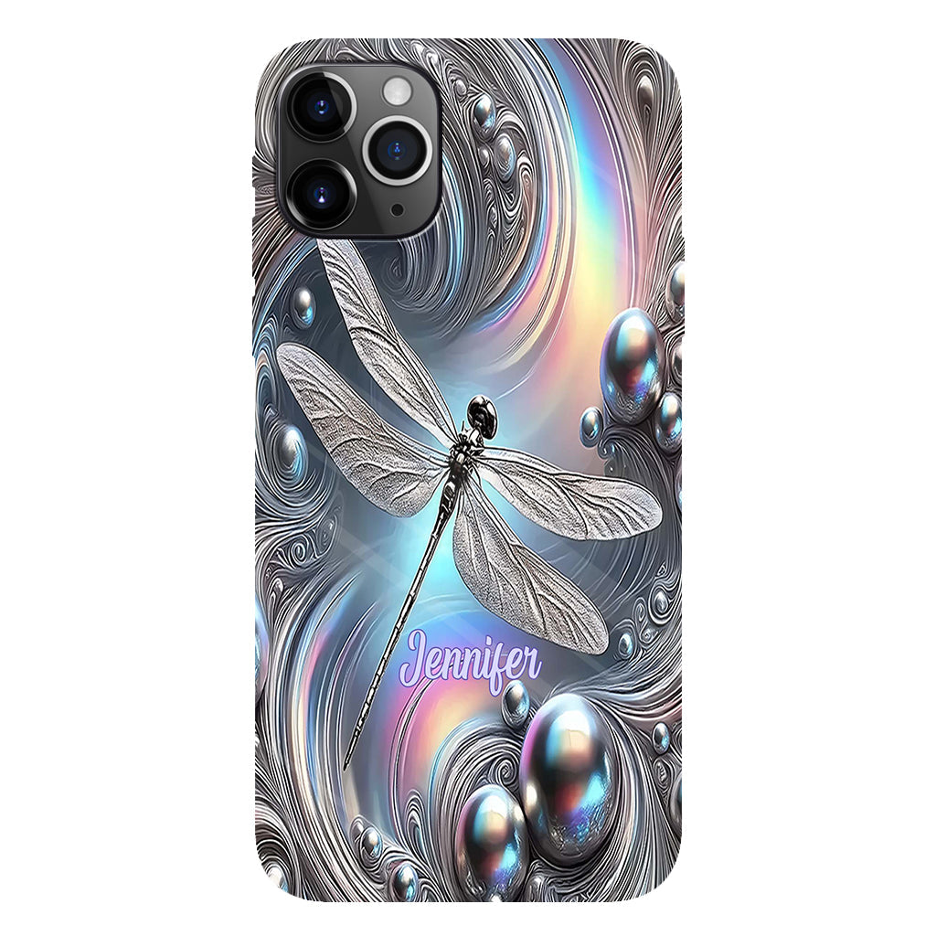 Beautiful Dragonfly - Personalized Dragonfly Full Print Phone Case