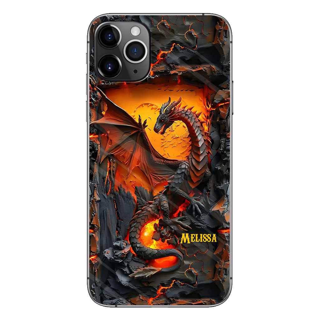 Love Dragons - Personalized Dragon Phone Case