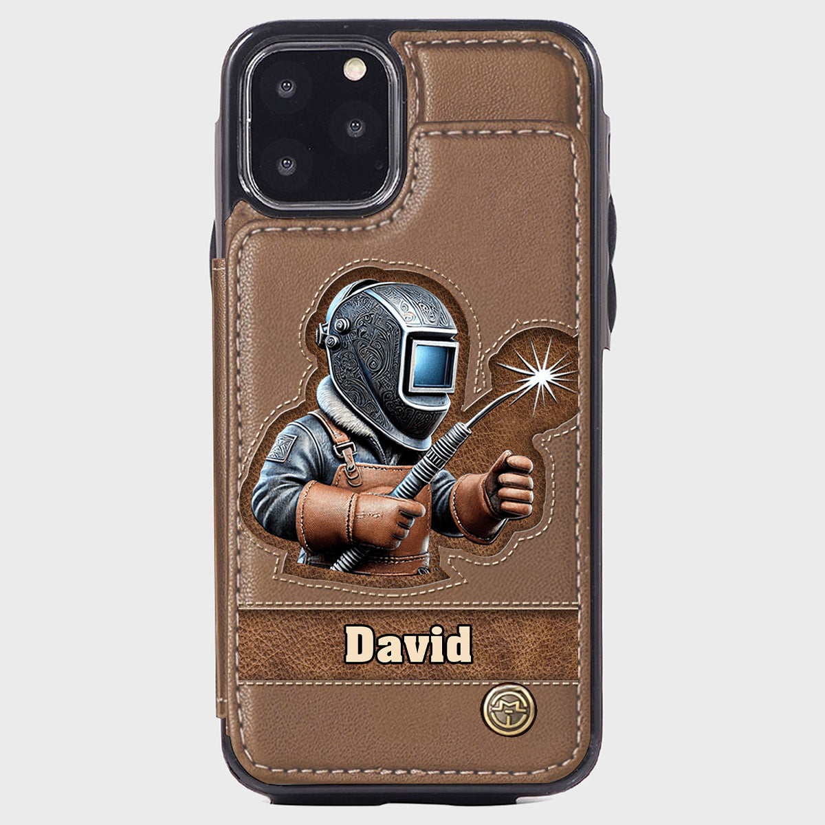 Aus Starken werden Schweißer – Personalisierte Handyhülle mit Schweißer-Motiv