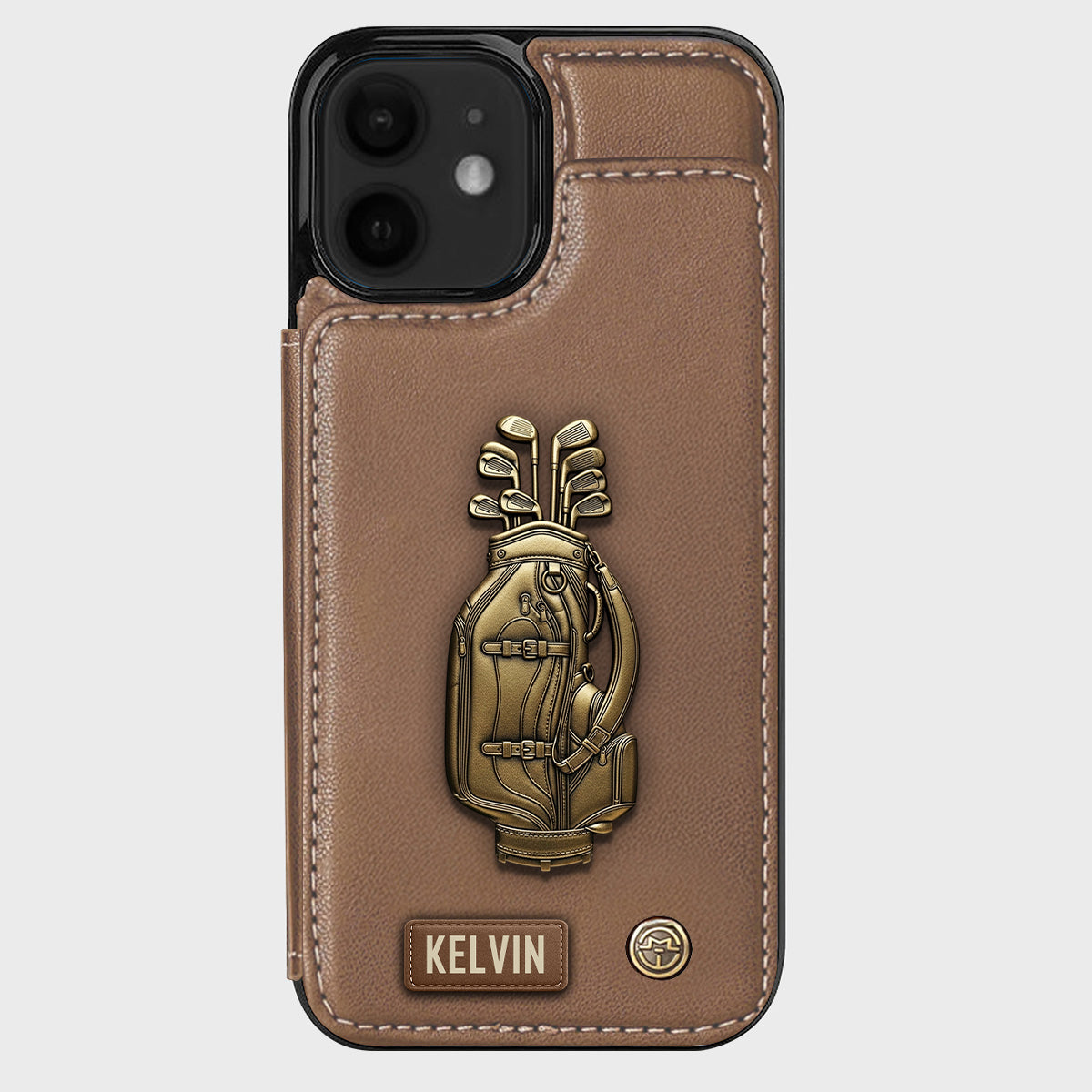 Love Golf - Personalized Golf Wallet Phone Case