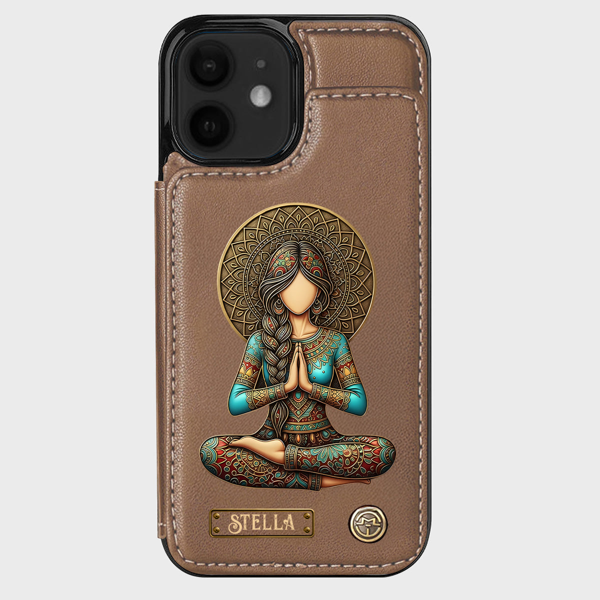 Lose Your Mind Find Your Soul - Personalized Yoga Wallet Phone Case