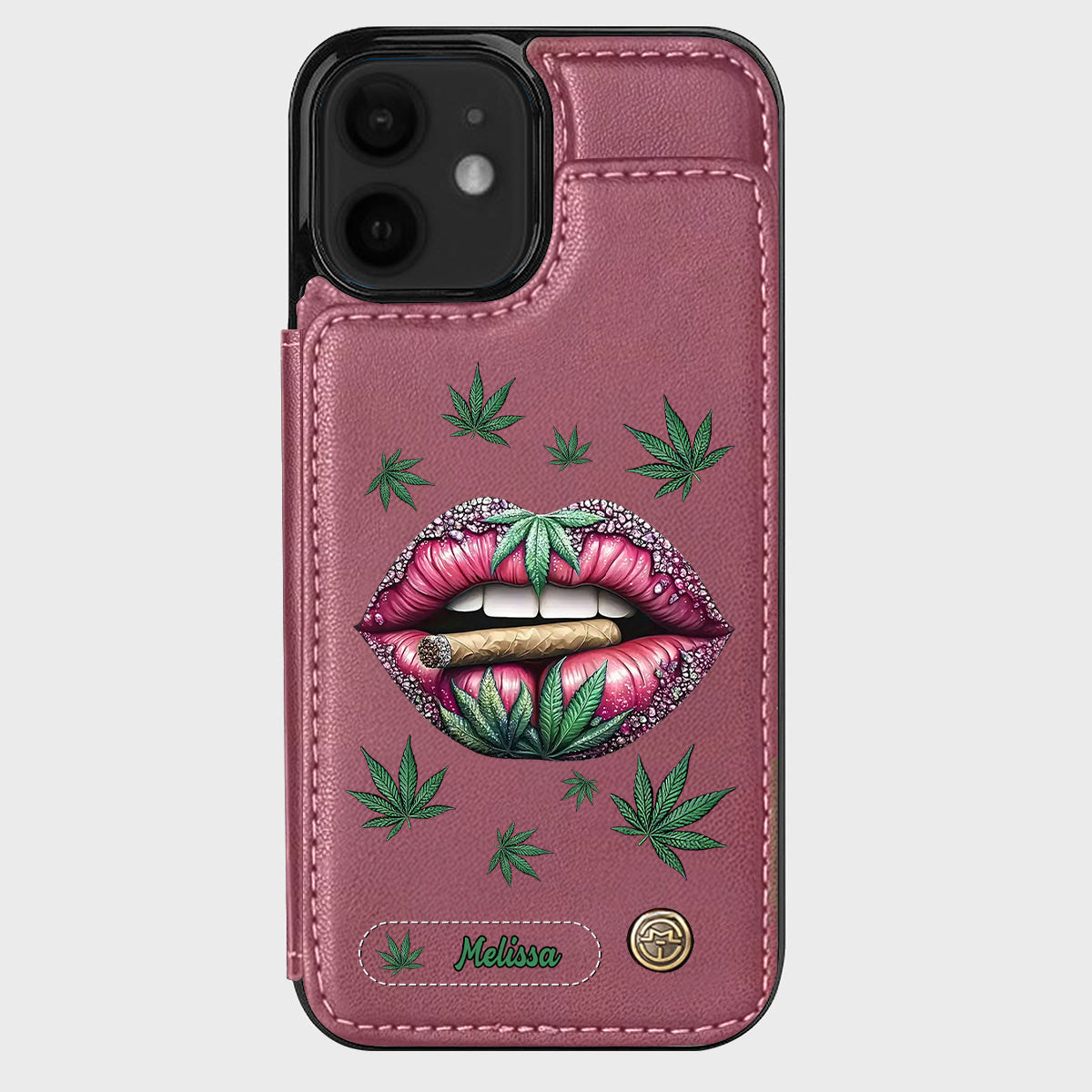Get High - Personalized Weed Wallet Phone Case