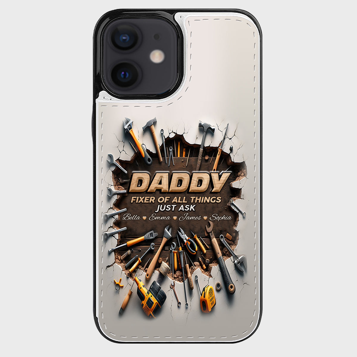 Fixer Of All Things - Personalized Father Foldable Wallet Phone Case
