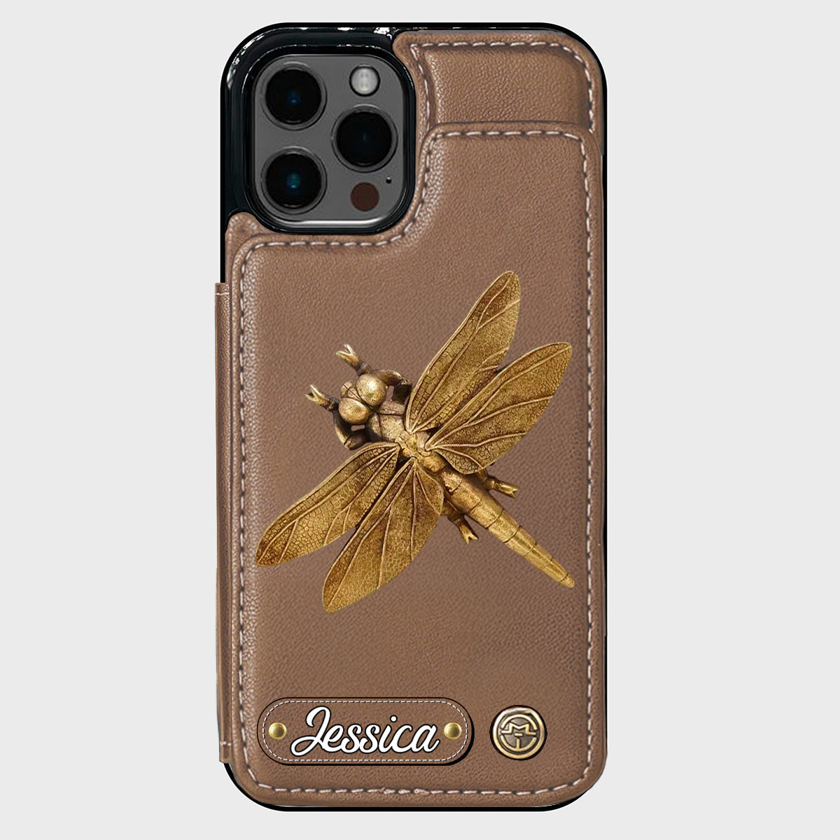 Love Garden, Beautiful Dragonfly, Butterfly, Bee, Hummingbird,... - Personalized Gardening Wallet Phone Case