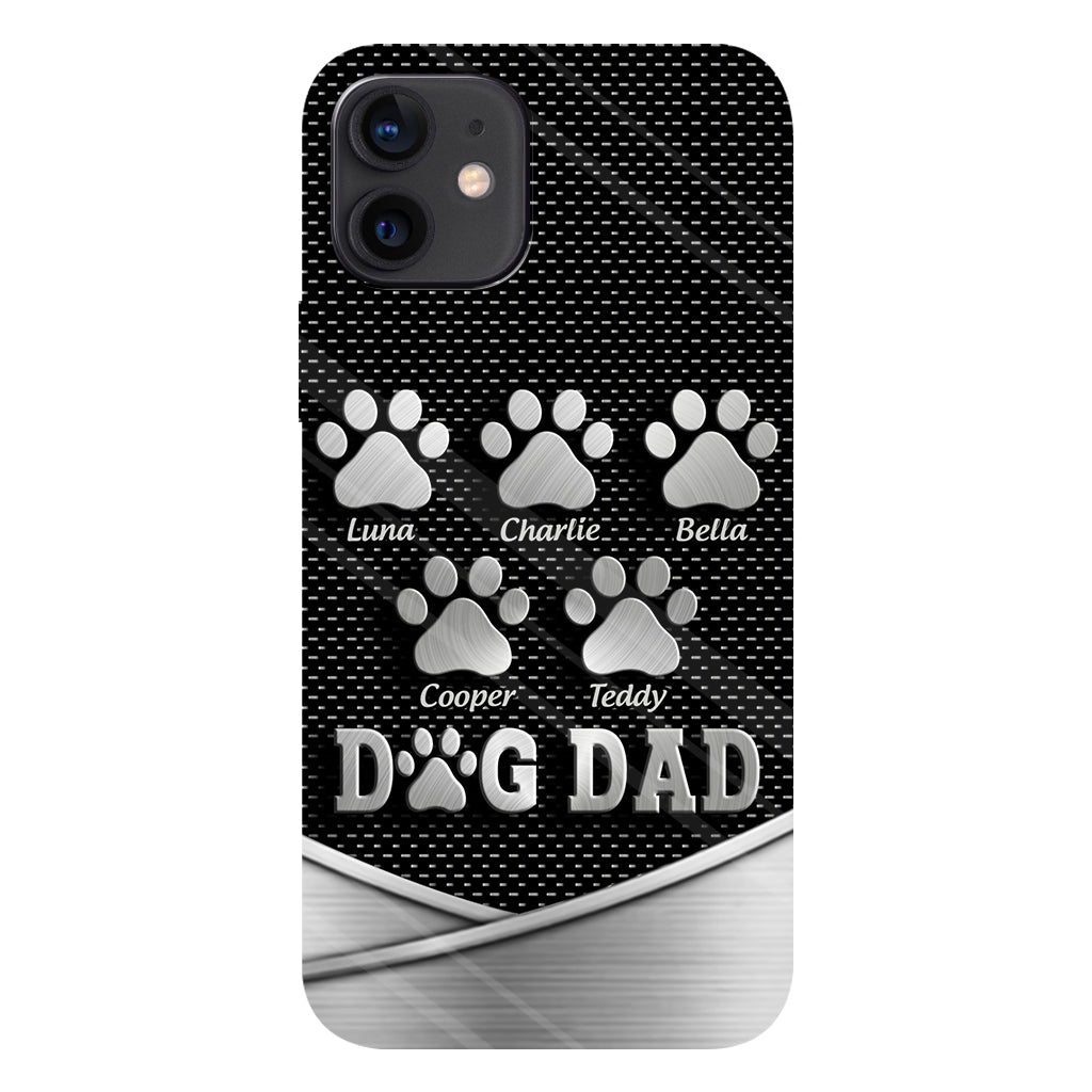 Papa de chien - Coque de téléphone personnalisée avec imprimé intégral de chien