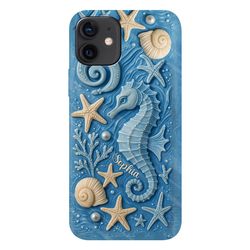 Just A Girl Who Loves Ocean - Personalized Sea Lover Full Print Phone Case