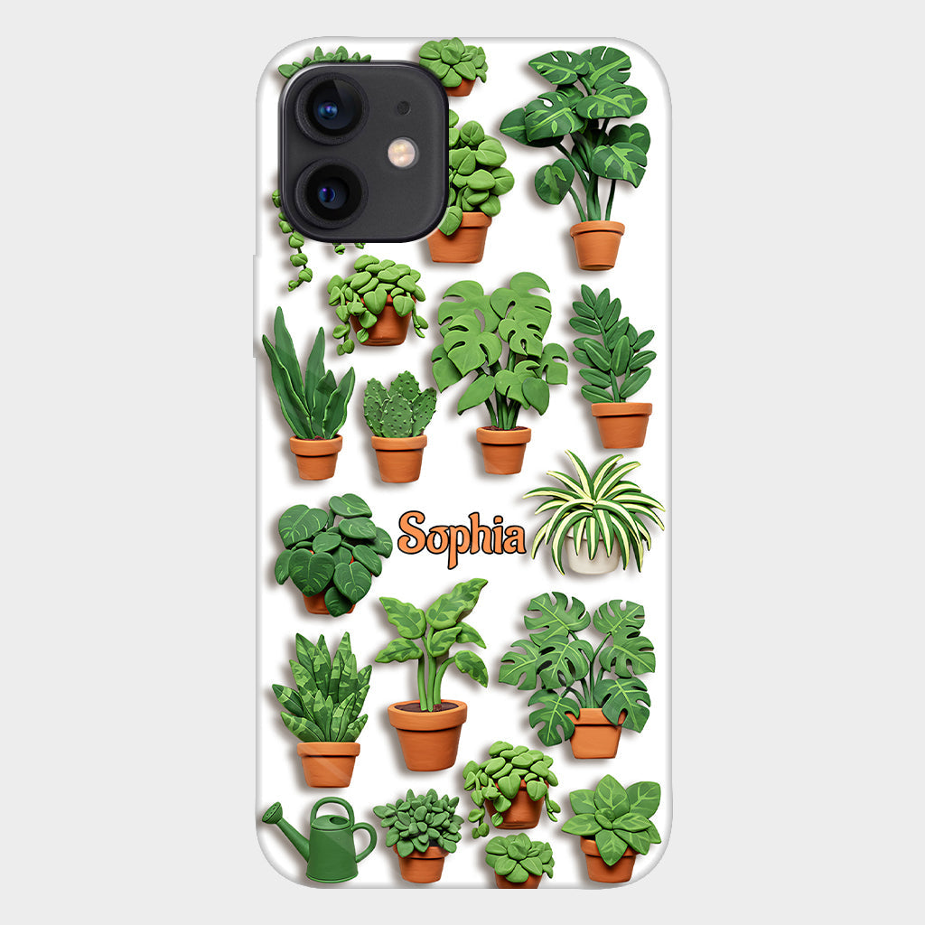 J'ai vraiment besoin de toutes ces plantes - Coque de téléphone personnalisée avec impression intégrale sur le thème du jardinage