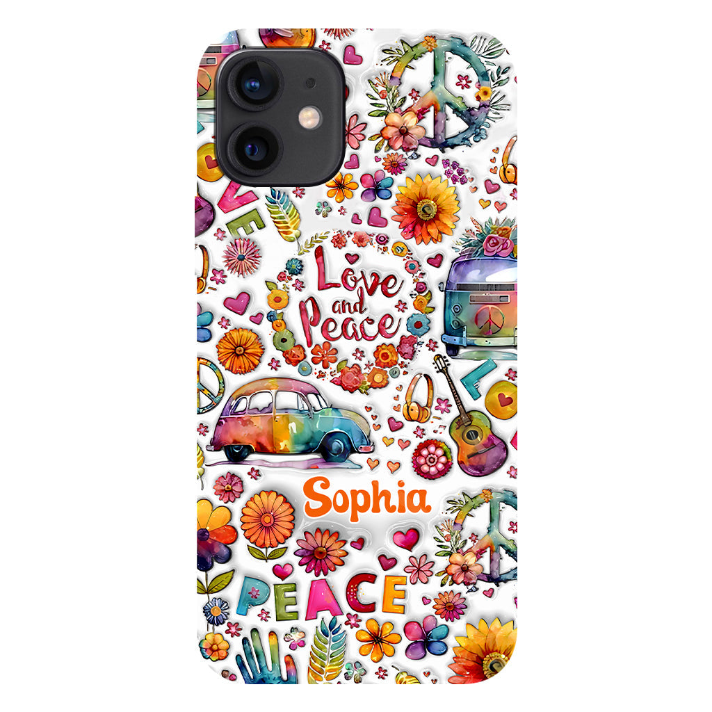 Hippie Soul - Personalized Hippie Full Print Phone Case