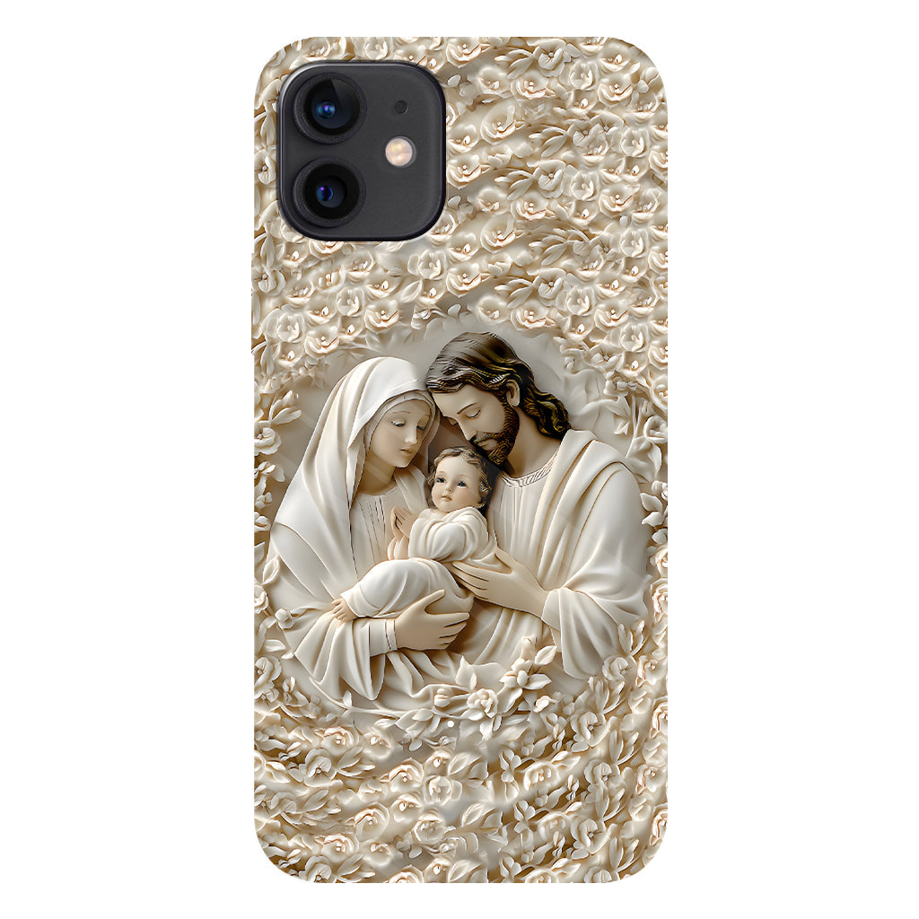 The Holy Family - Personalized Christian Full Print Phone Case
