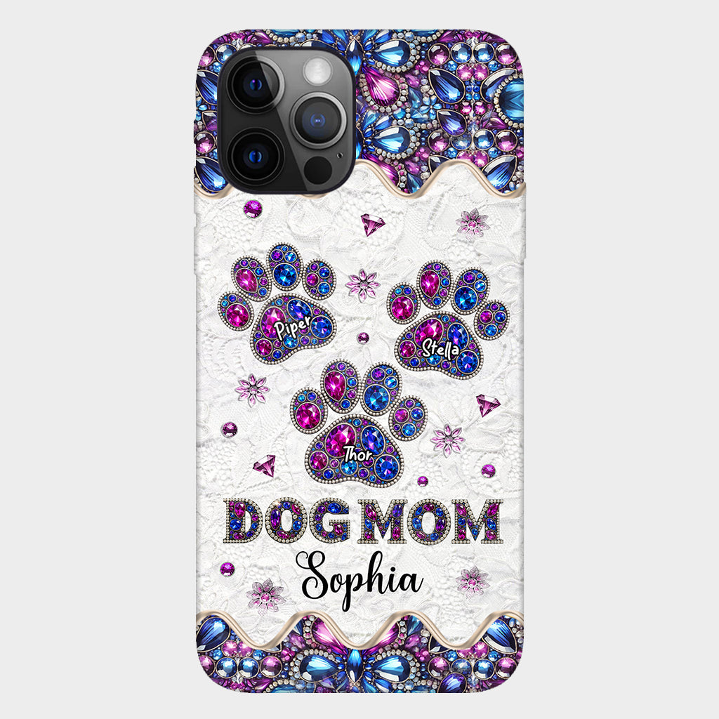 Dog Mom - Personalized Dog Full Print Phone Case