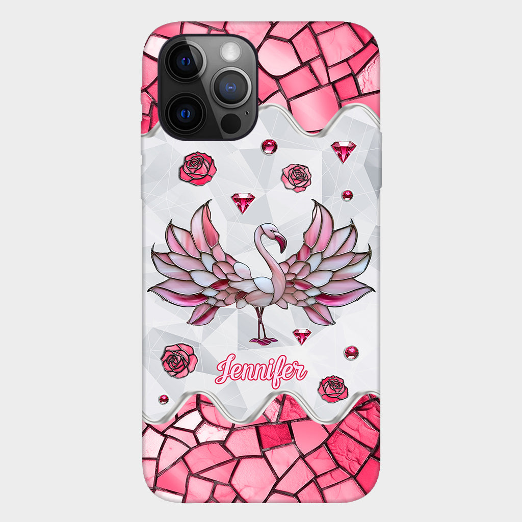 Beautiful Flamingo - Personalized Flamingo Full Print Phone Case