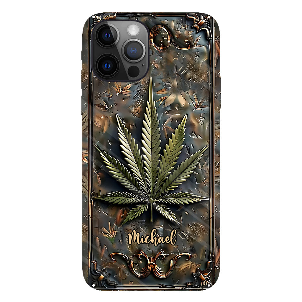 High Life - Coque de téléphone personnalisée avec impression intégrale sur le thème du cannabis