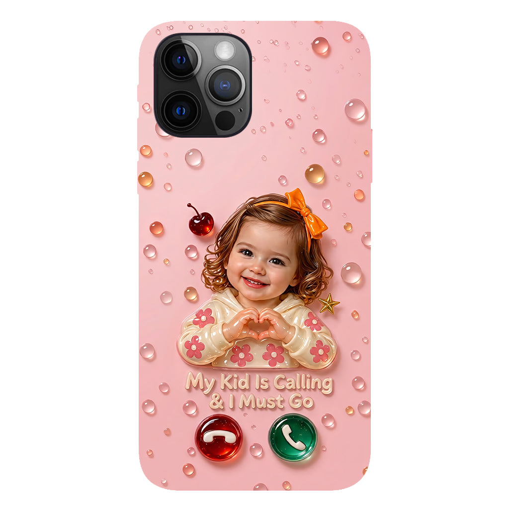 Mes enfants appellent et je dois y aller - Coque de téléphone personnalisée