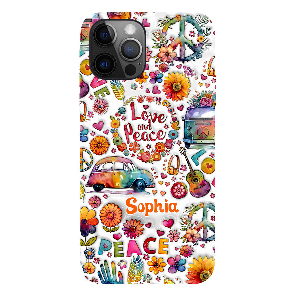 Hippie Soul - Personalized Hippie Full Print Phone Case