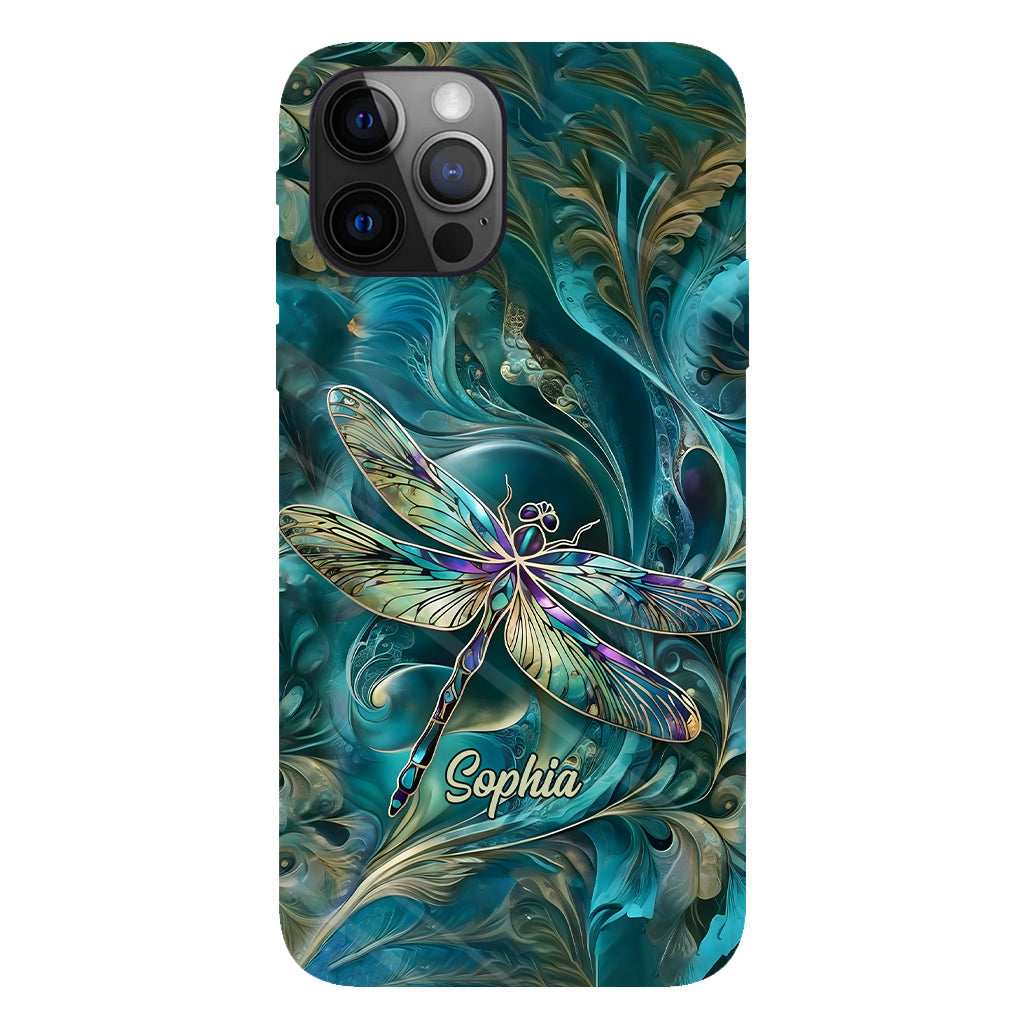 Beautiful Dragonfly - Personalized Dragonfly Full Print Phone Case