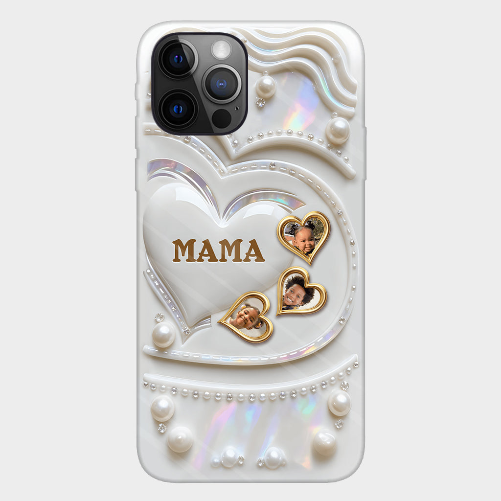 Grandma's Sweethearts - Personalized Grandma Full Print Phone Case