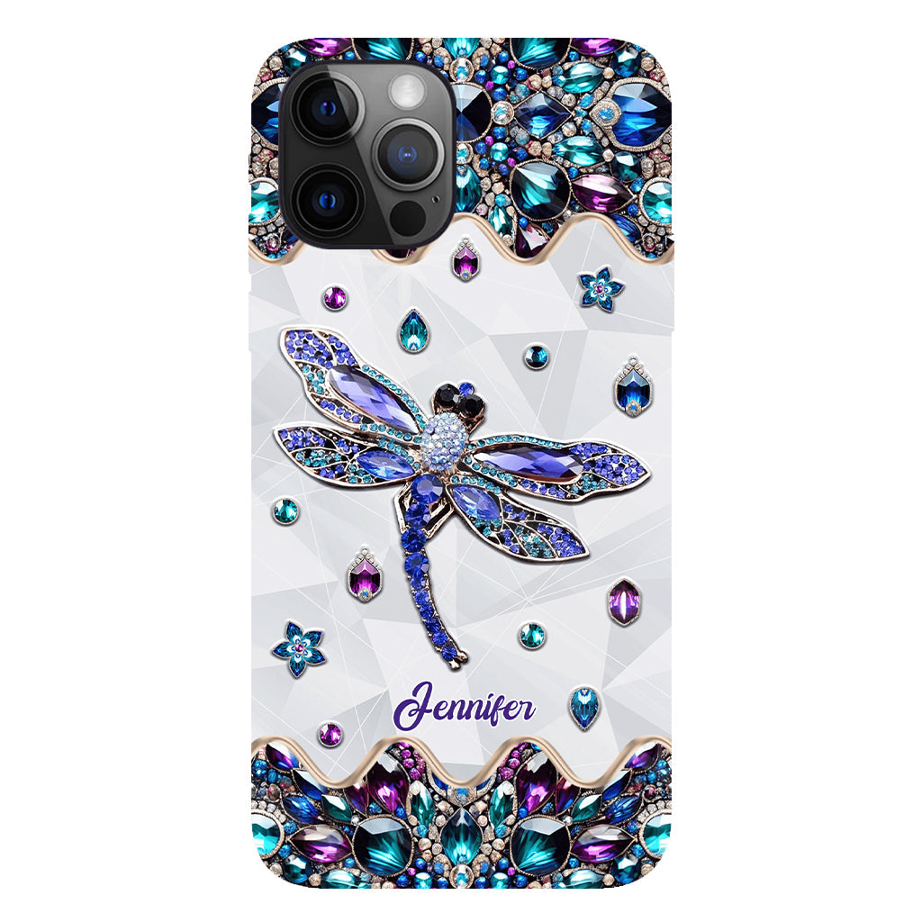 Love Dragonfly - Personalized Dragonfly Full Print Phone Case