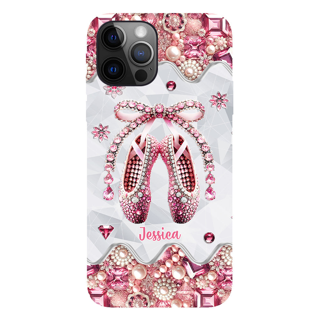 Coque de téléphone personnalisée Love Ballet - Impression intégrale sur le thème du ballet