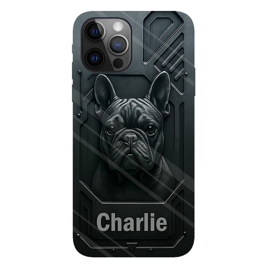 Meilleure maman/papa de chien - Coque de téléphone personnalisée avec impression intégrale de chien